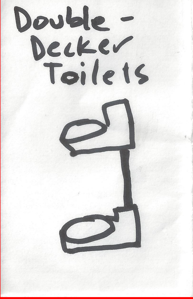 Double-Decker Toilets